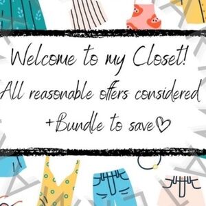 Welcome to my closet. Bundle and save!
